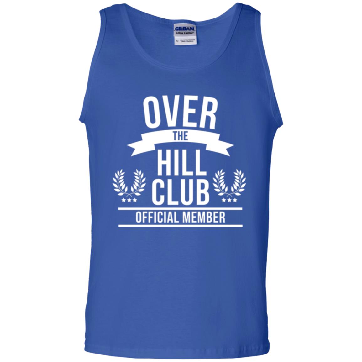 Gag Over 40 T-shirt Over The Hill Club Official Member Royal
