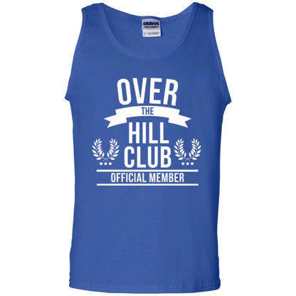 Gag Over 40 T-shirt Over The Hill Club Official Member Royal