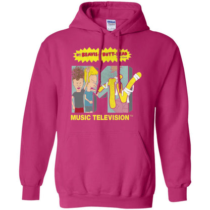 Mtv Logo T-shirt Beavis And Butt Head Heliconia