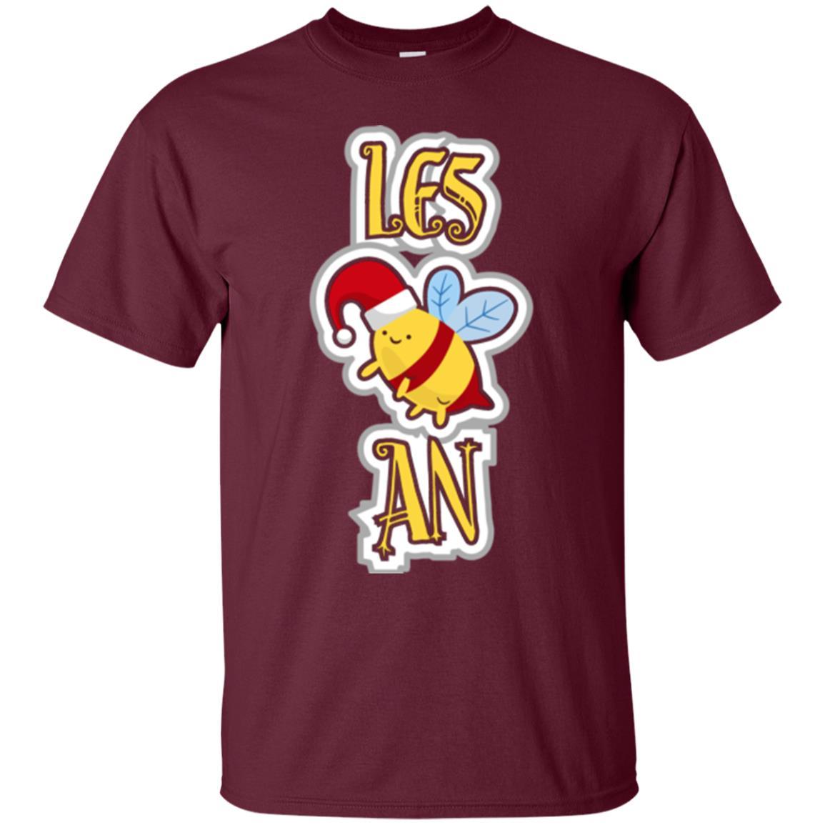 Lgbt T-shirt Les Bee An Maroon