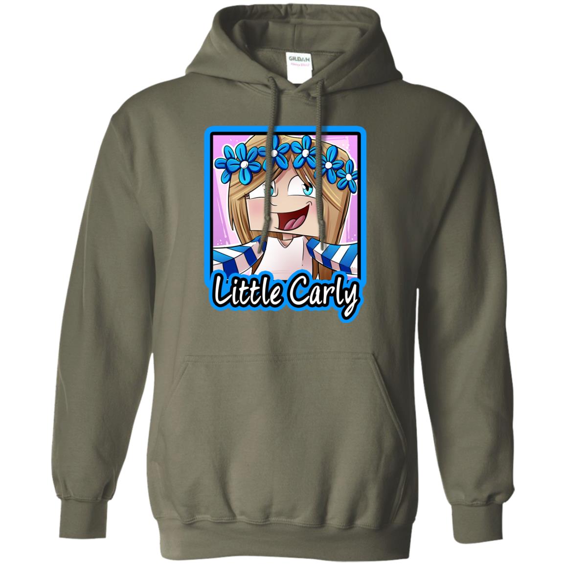 Little Carly Minecraft Little Club Adventures Shirt Military Green