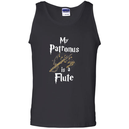 Musician T-shirt My Patronus Is A Flute Black