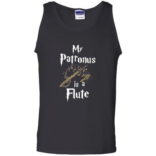 Musician T-shirt My Patronus Is A Flute Black