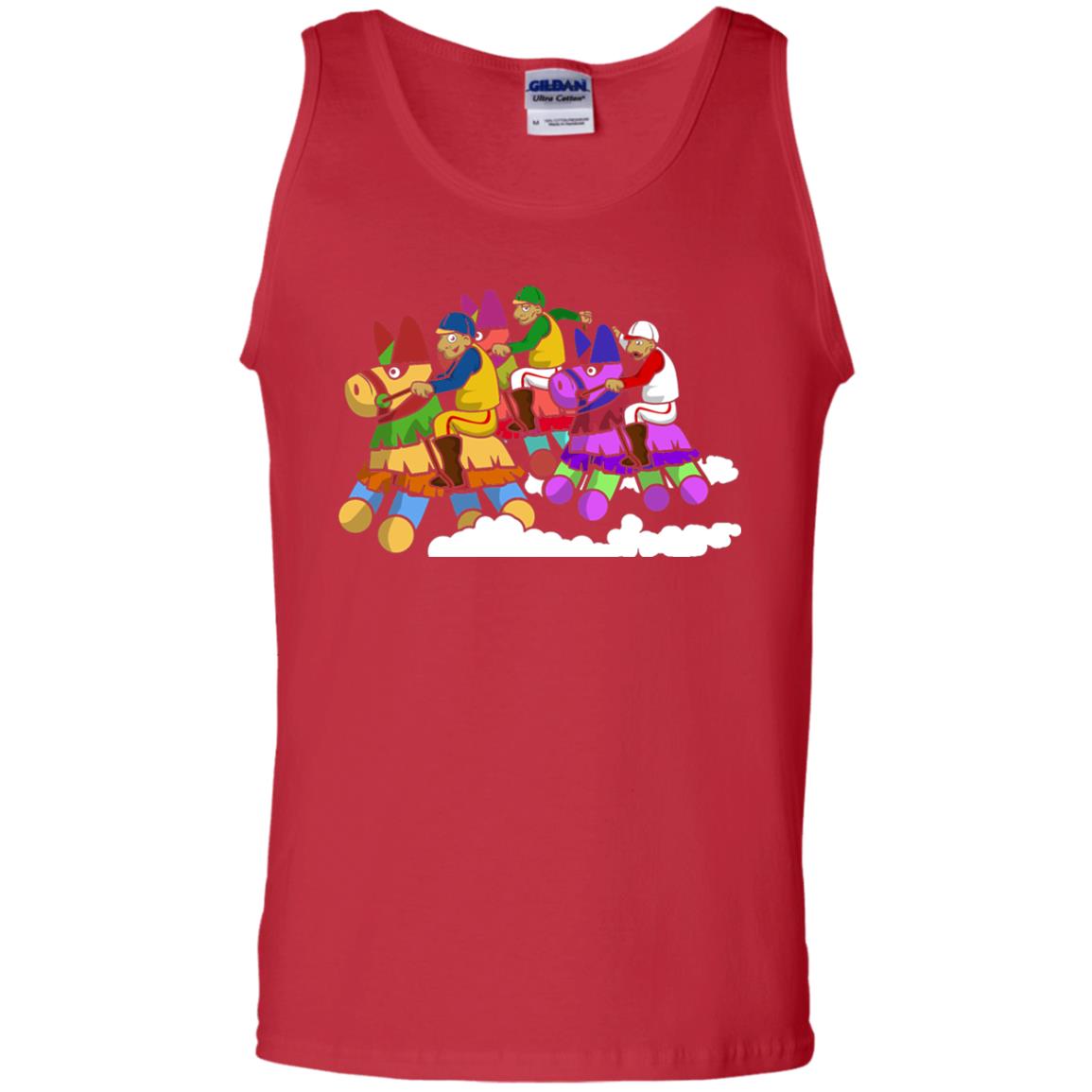 Derby Party Pinata Jockeys Cinco De Mayo Horse Race Shirt Red