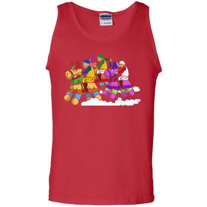 Derby Party Pinata Jockeys Cinco De Mayo Horse Race Shirt Red