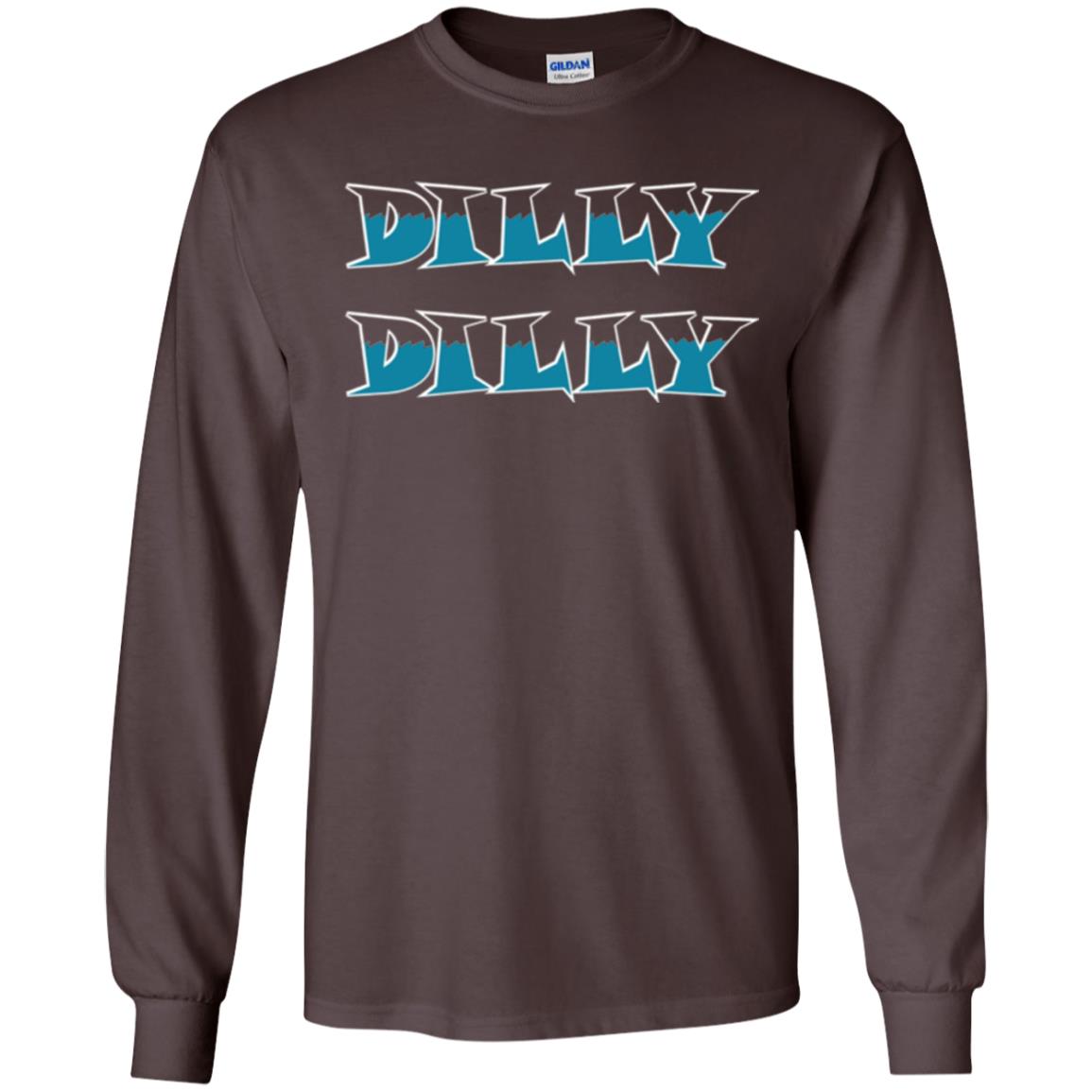 Christmas T-shirt Dilly Dilly Dark Chocolate
