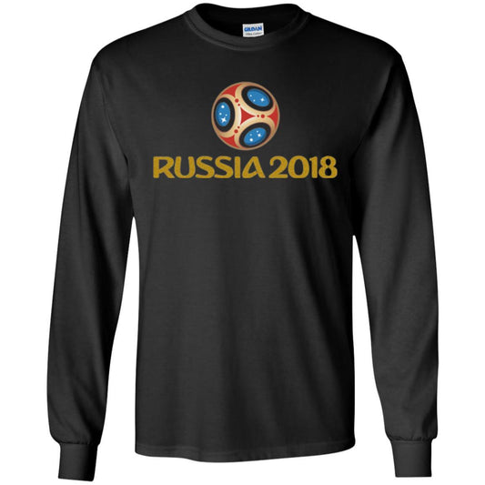 Football T-shirt Russia 2018 World Cup Black