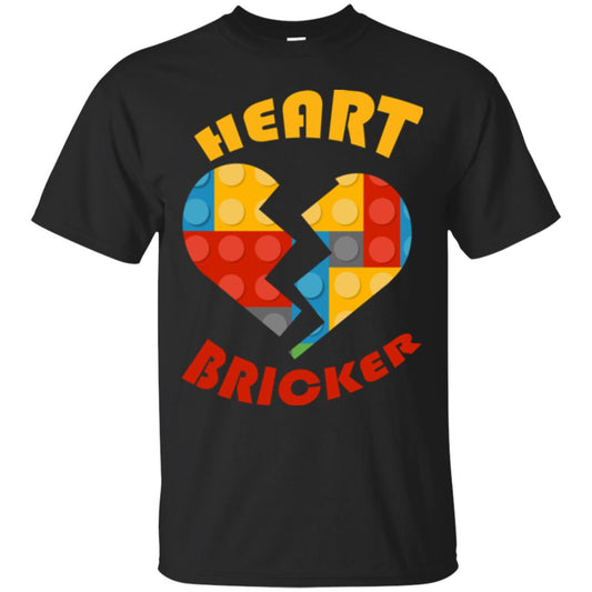 Heart Bricker Shirt Black