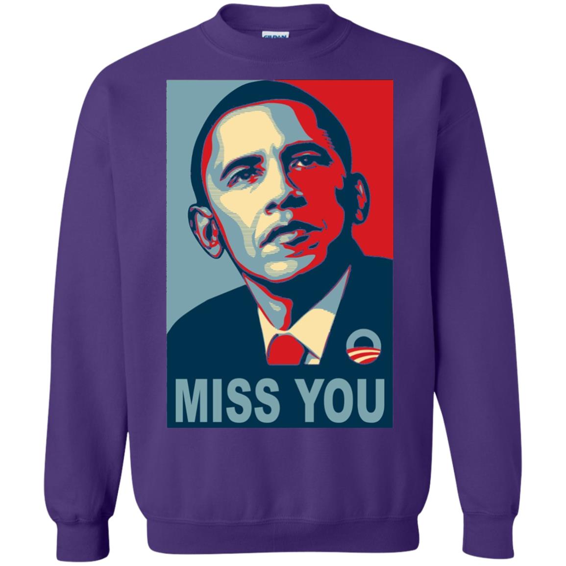 American President Miss You Political T-shirt Purple