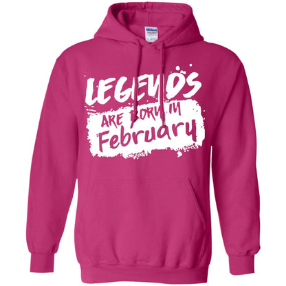 February Birthday Shirt Legends Are Born In February Heliconia