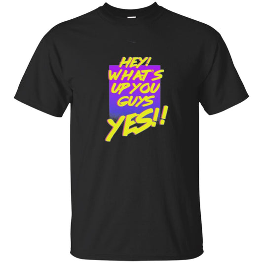 Shane Dawson T-shirt Hey What_s Up You Guys Yes Black