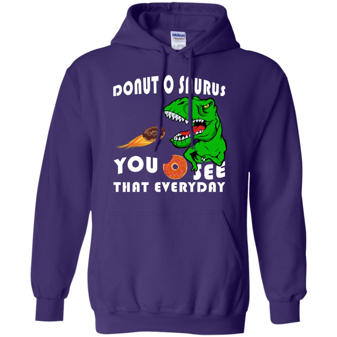 Donut O Saurus You O See That Everyday Donut Saurus Shirt Purple