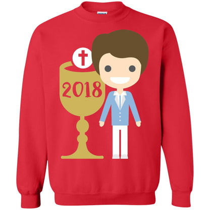 First Communion 2018 1st Holy Communion Shirt Red