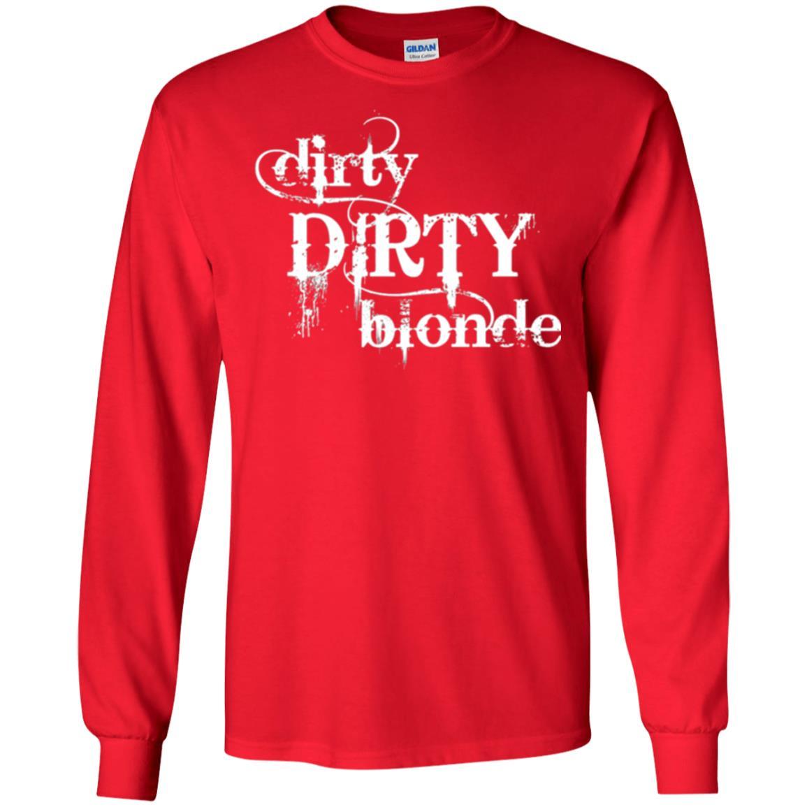Dirty Dirty Blonde T-shirt Red