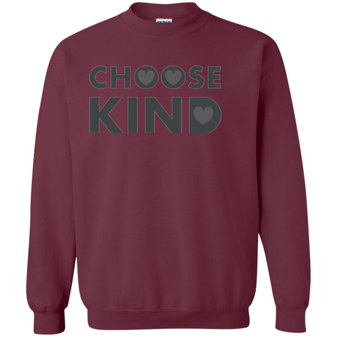Anti Bullying T-shirt Choose Kind Maroon