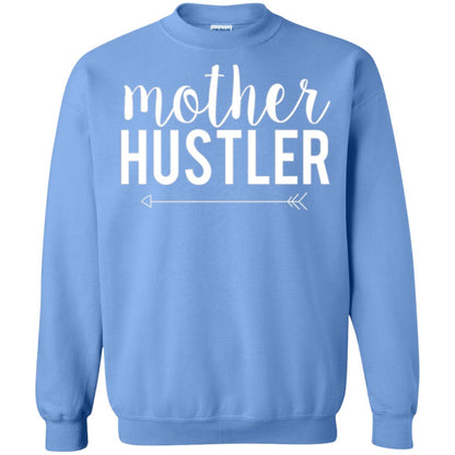 Mommy T-shirt Mother Hustler Carolina Blue