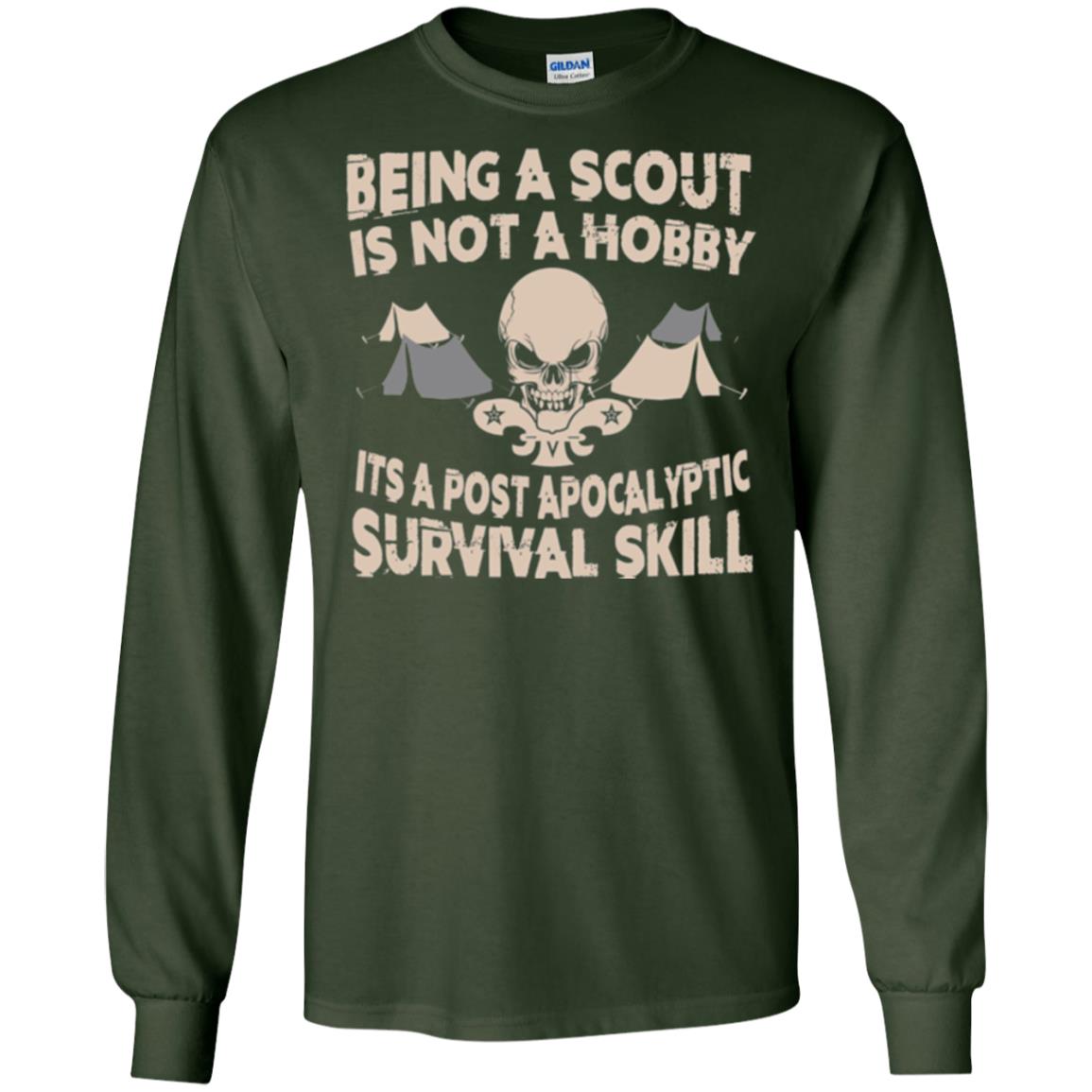 Being A Scout Is Not A Hobby T-shirt Forest Green