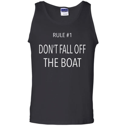 Cruise T-shirt Rule 1 Don_t Fall Off The Boat Black