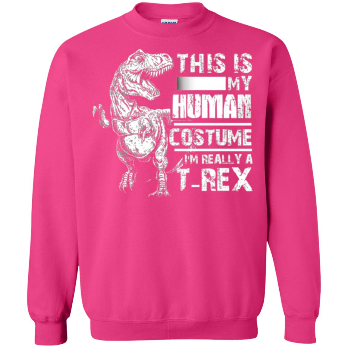 Dinosaus T-shirt This Is My Human Costume Shirt Human Heliconia