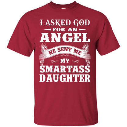 Daddy T-shirt I Asked God For An Angel Cardinal