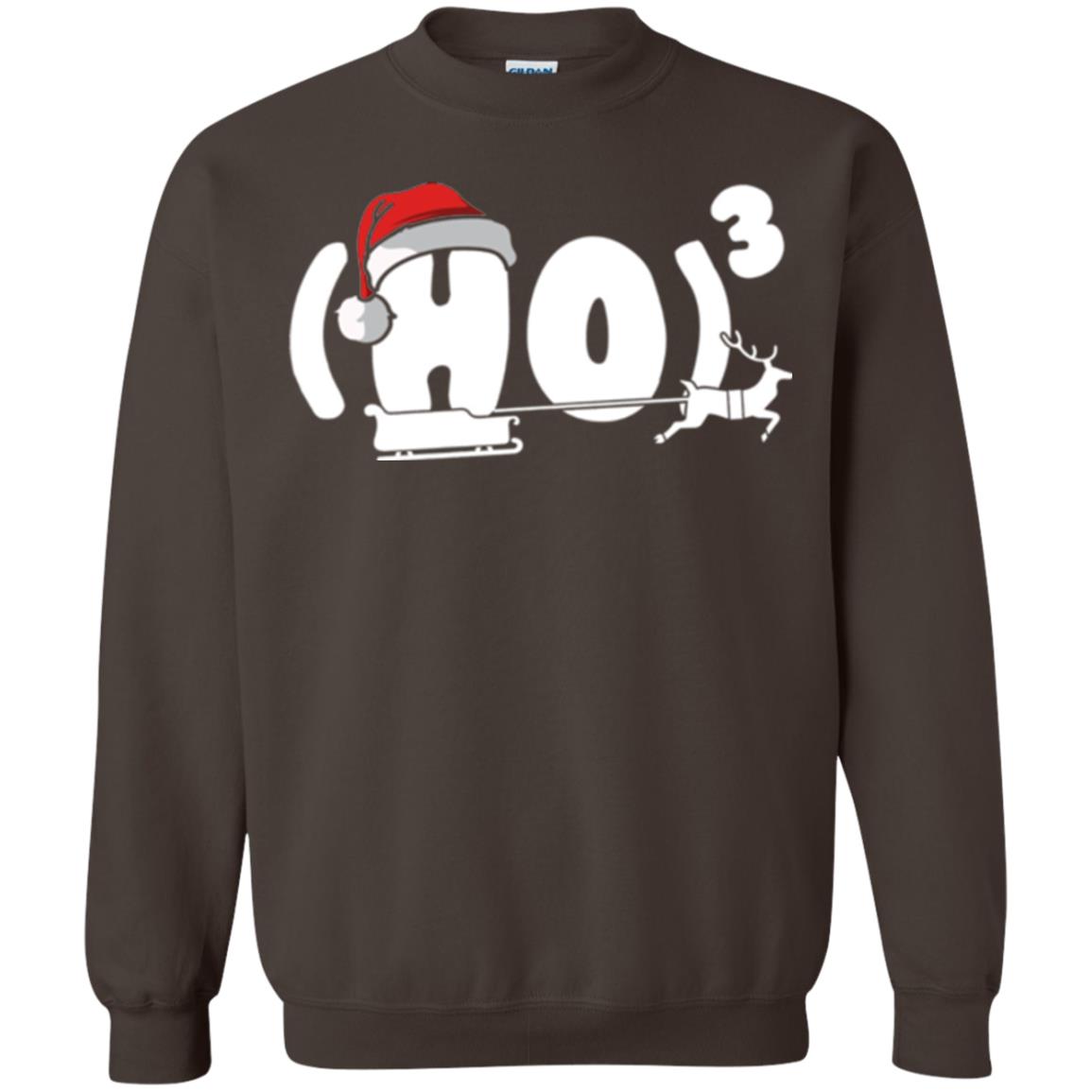 Christmas T-shirt Ho Ho Ho Dark Chocolate