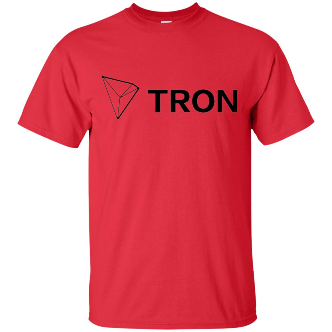 Tron Trx Cryptocurrency T-shirt Red