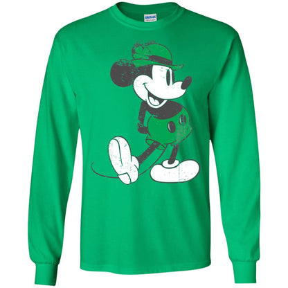 Mickey Mouse St. Patrick_s Day T-shirt Irish Green
