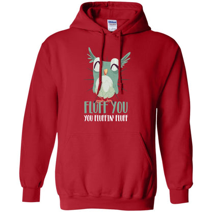 Fluff You You Fluffin_ Fluff Best Shirt For Owl Lovers Red