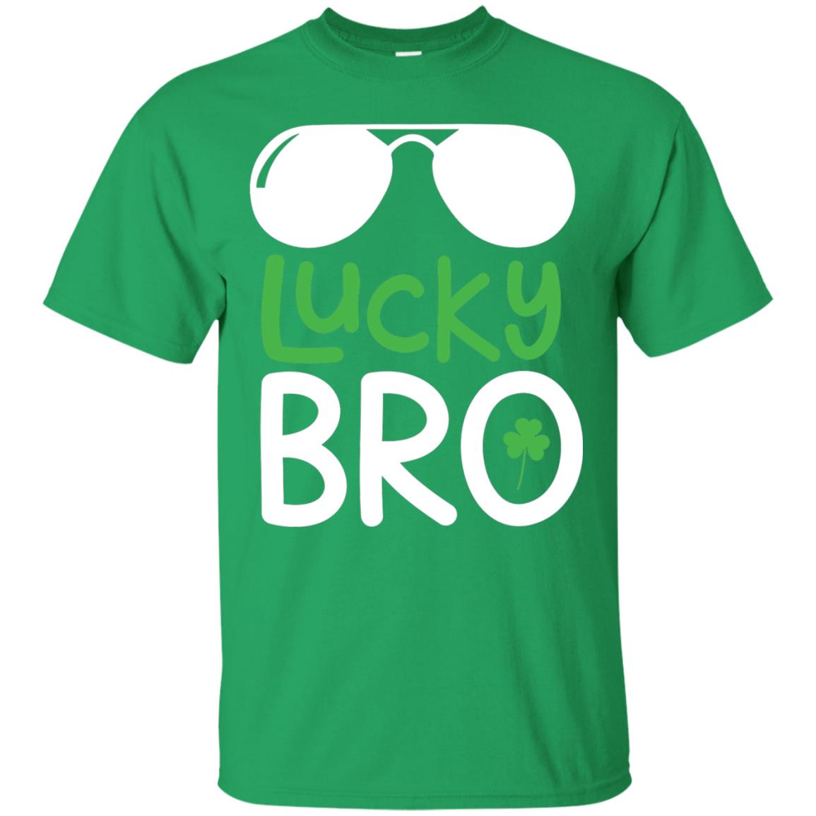 Lucky Bro St. Patrick_s Day T-shirt Irish Green