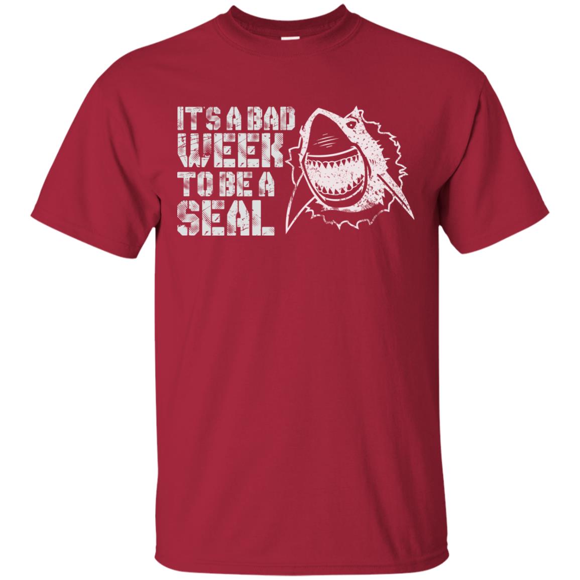 It_s A Bad Week To Be A Seal Shirt Cardinal