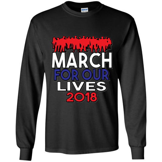March For Our Lives 2018 Anti Gun T-shirt Black