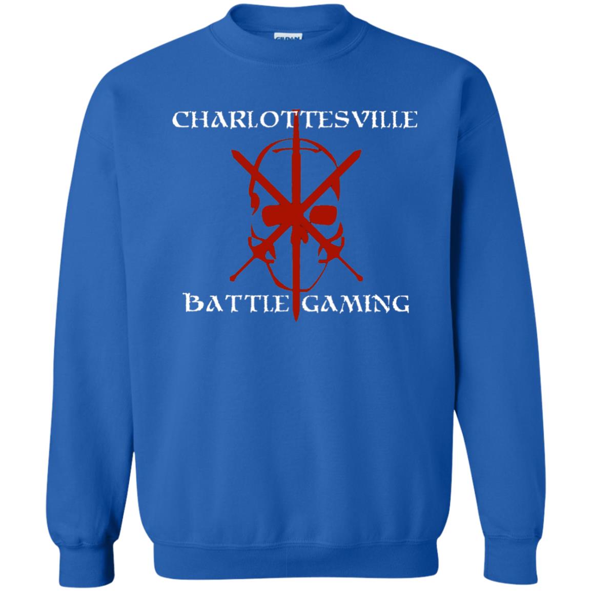 Charlottesville Battle Gaming Gamer T-shirt Royal