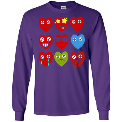 Valentine_s Day T-shirt Heart Emojis