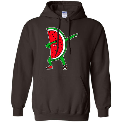 Dabbing Watermelon Shirt Dark Chocolate