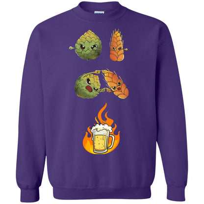 Beer Lover T-shirt Beer Fusion Purple