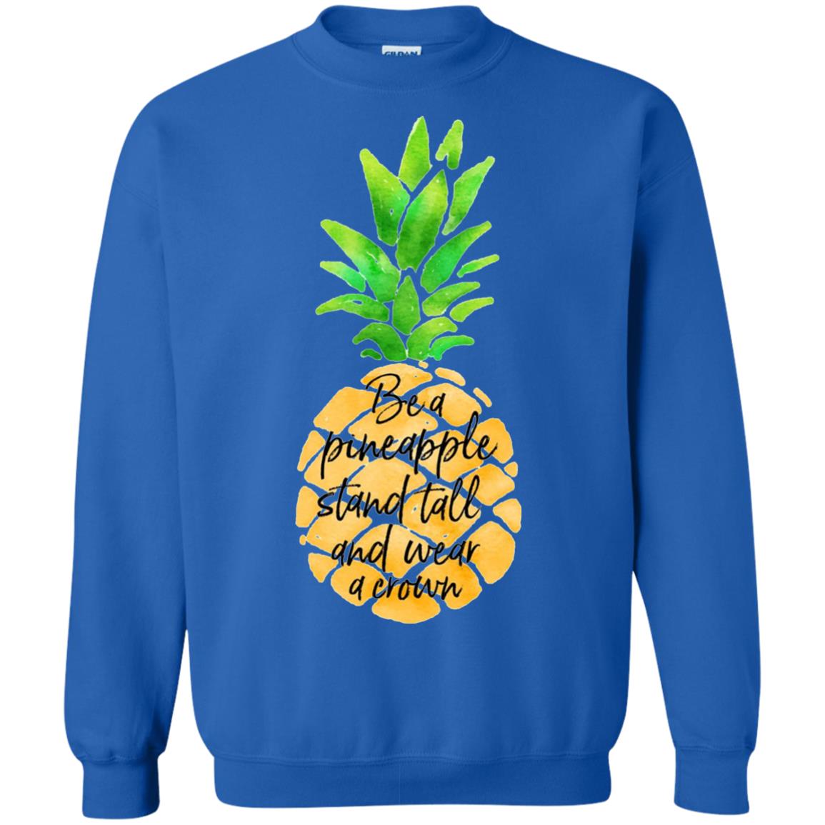 Funny Pineapple T-shirt Royal