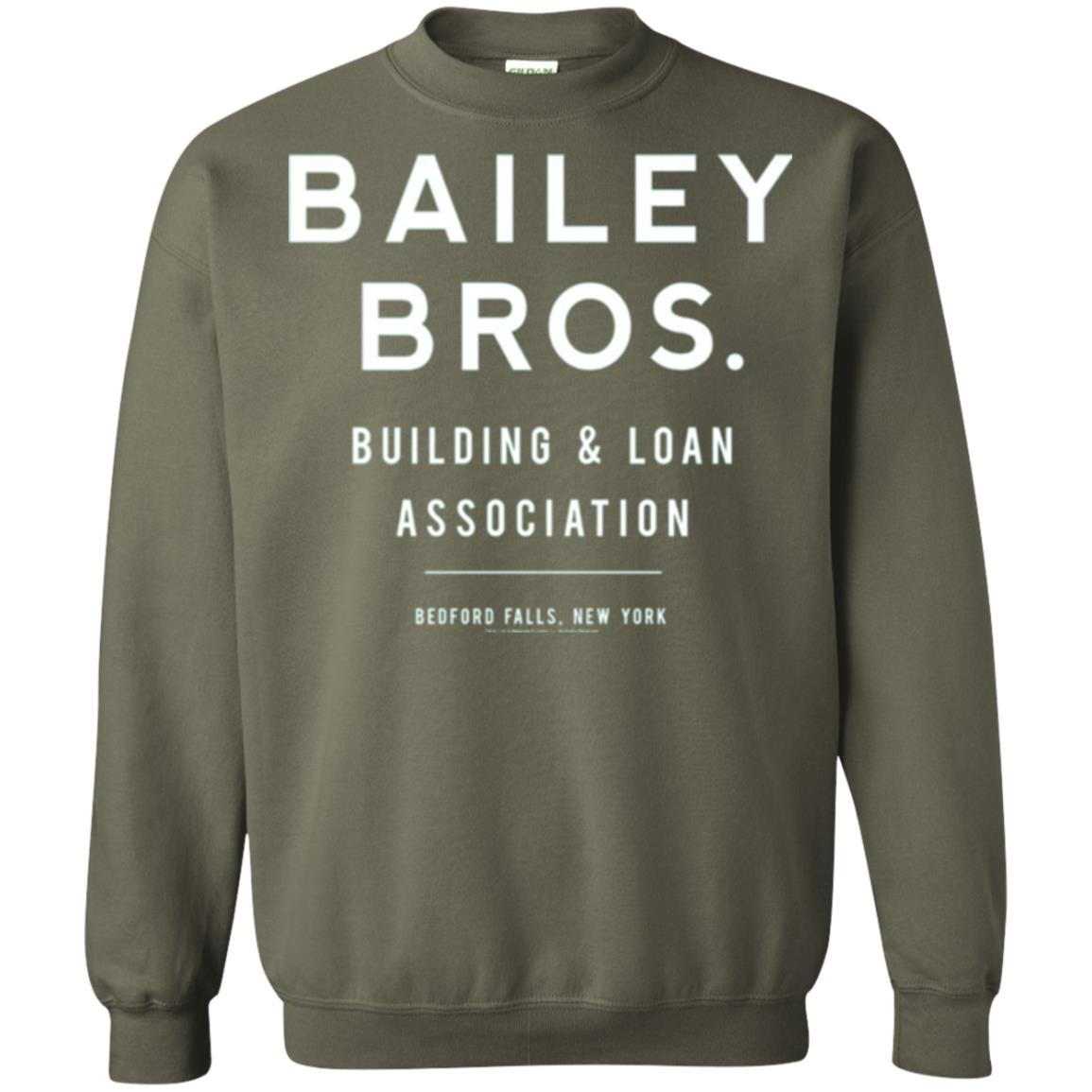 It_s A Wonderful Life Bailey Bros T-shirt Military Green