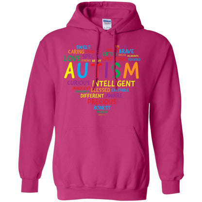 Autism Heart Autism Awareness T-shirt Heliconia