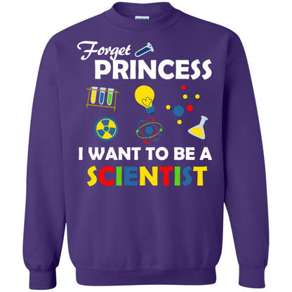 Forget Princess I Want To Be A Scientist Purple