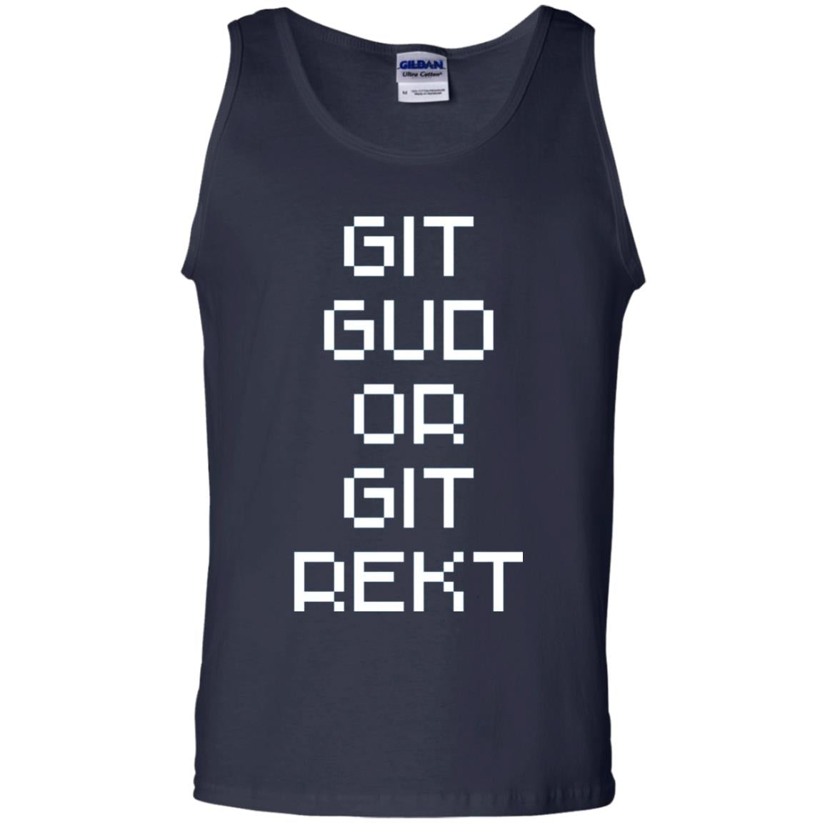 Video Game T-shirt Git Gud Or Git Rekt Navy