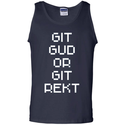 Video Game T-shirt Git Gud Or Git Rekt Navy