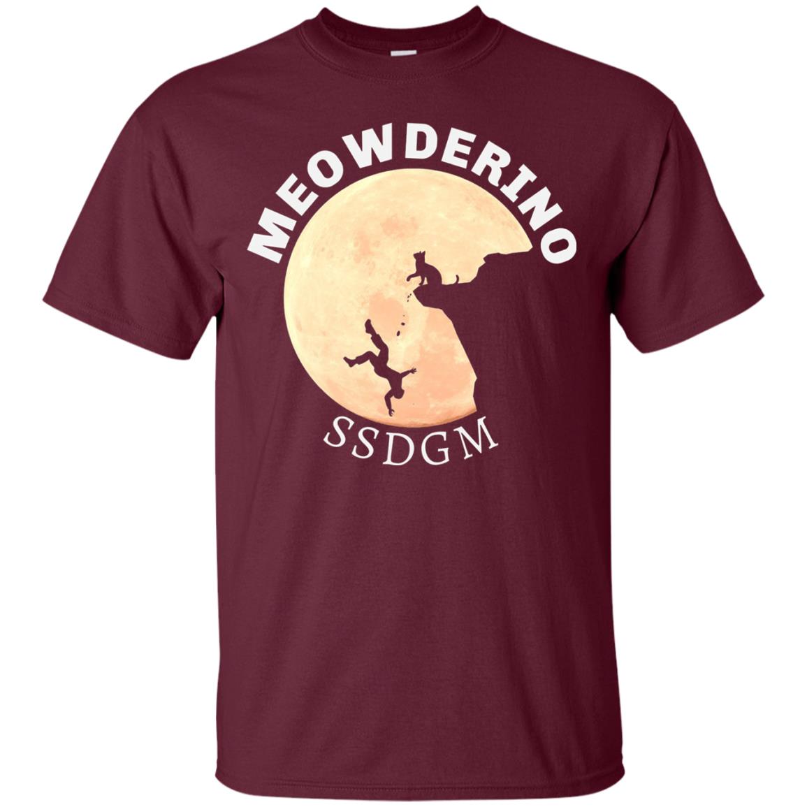 Meowderino T-shirt For Murderino Ssdgm Maroon