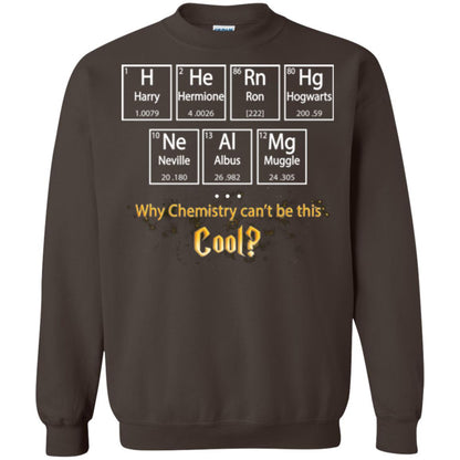 Why Chemistry Can_t Be This Cool Harry Potter Element Movie T-shirt Dark Chocolate