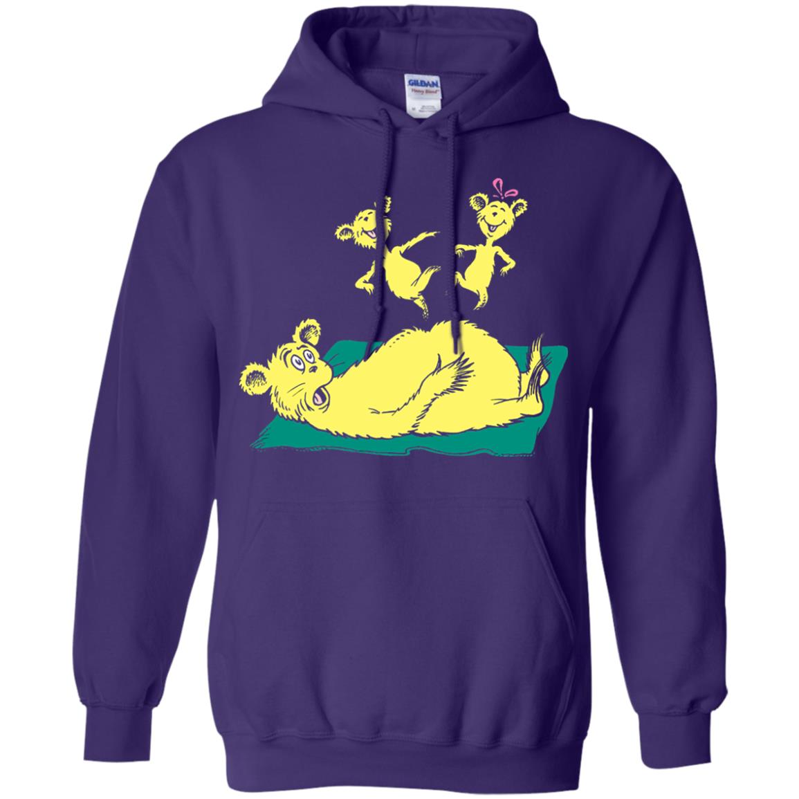 Dr. Seuss Hop On Pop Book Lover T-shirt Purple
