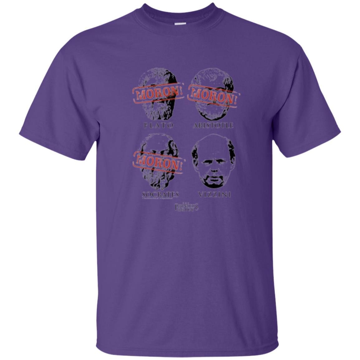 Philosopher T-shirt Princess Bride Morons T-shirt Purple
