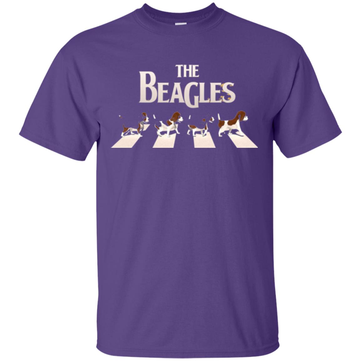 The Beagles T-shirt Purple
