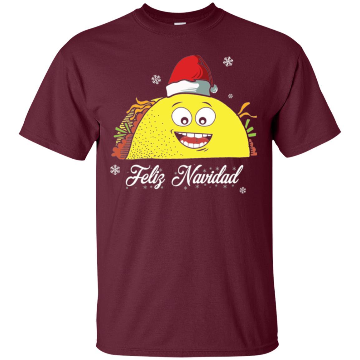 Christmas T-shirt Taco Feliz Navidad