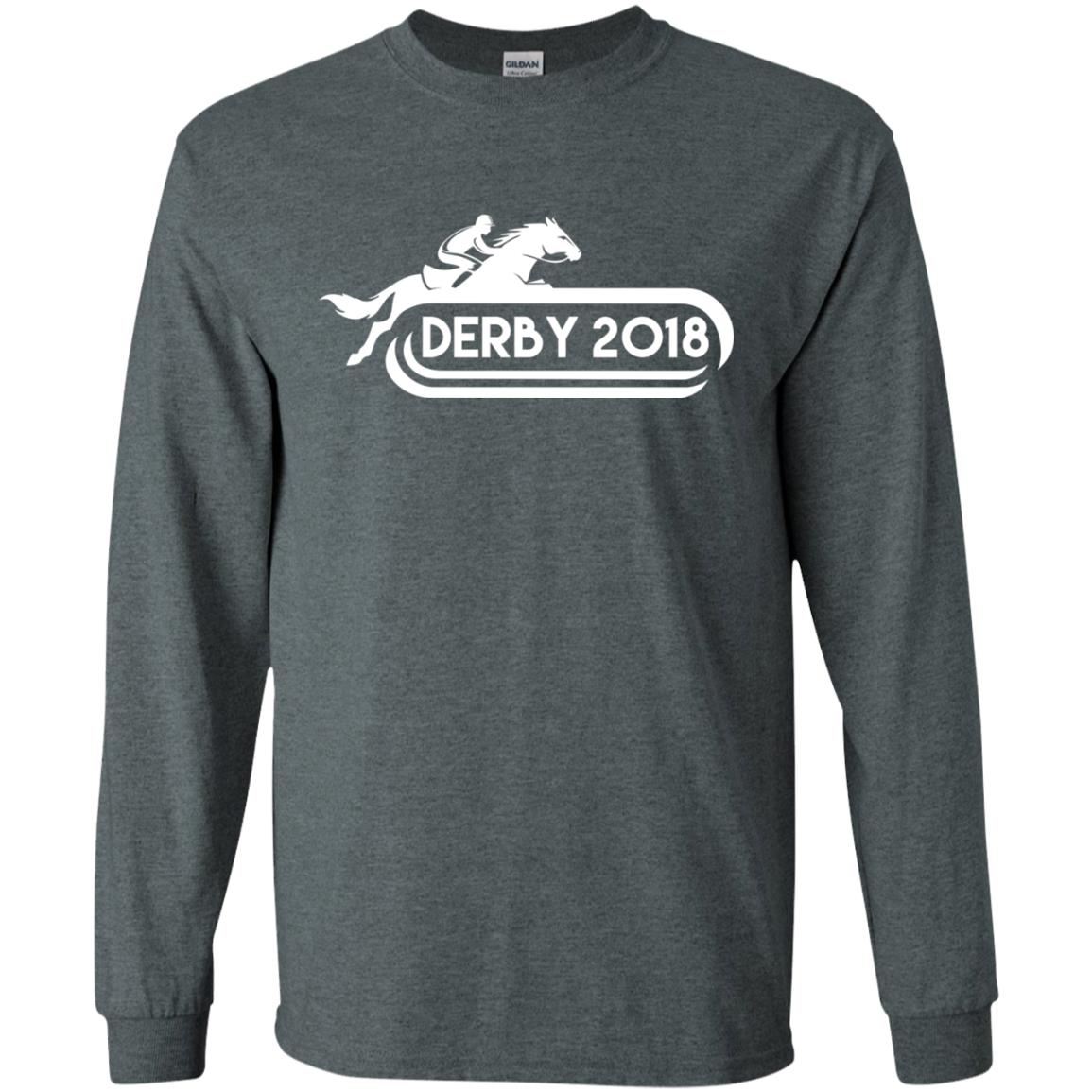 Derby 2018 Shirt Derby 2018 Horse Racing Dark Heather