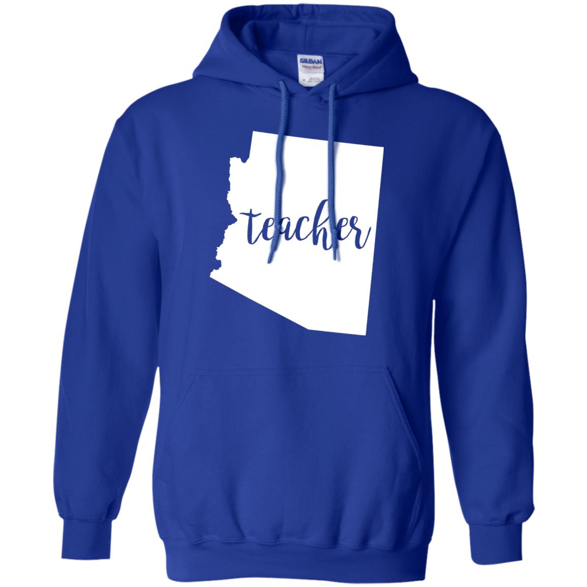 Arizona Teacher Home State Back To School Shirt Royal