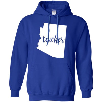 Arizona Teacher Home State Back To School Shirt Royal